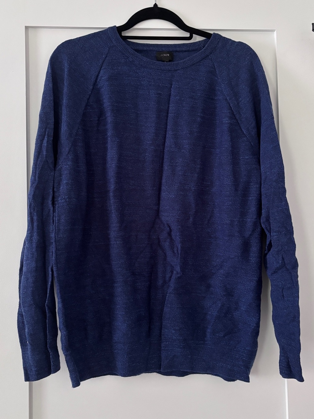 J. Crew Men’s Crewneck Sweater in Deep Navy